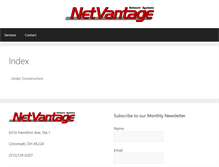 Tablet Screenshot of netvantageinc.com